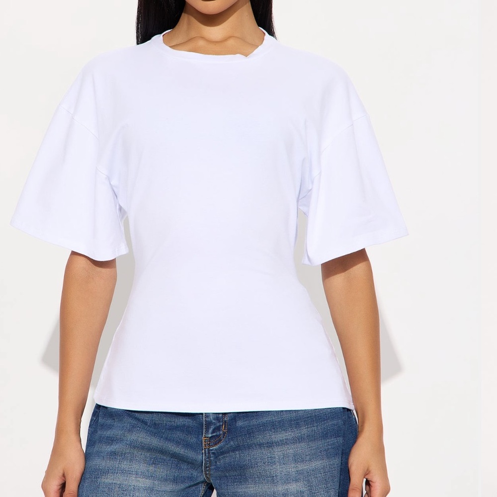 Latona short sleeve t-shirt WHITE NWT medium